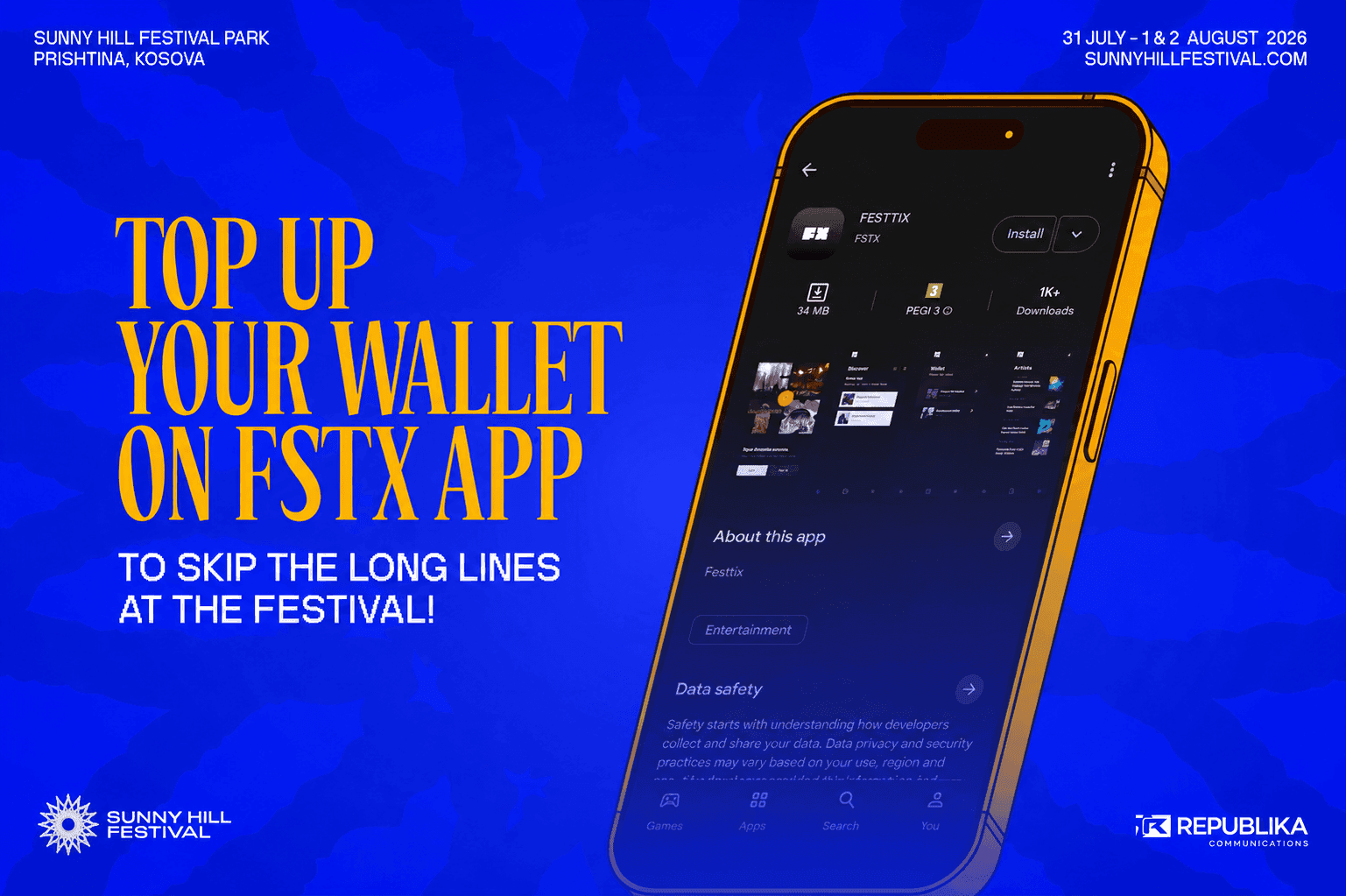 Top up your festival wallet before you arrive in 5 simple steps