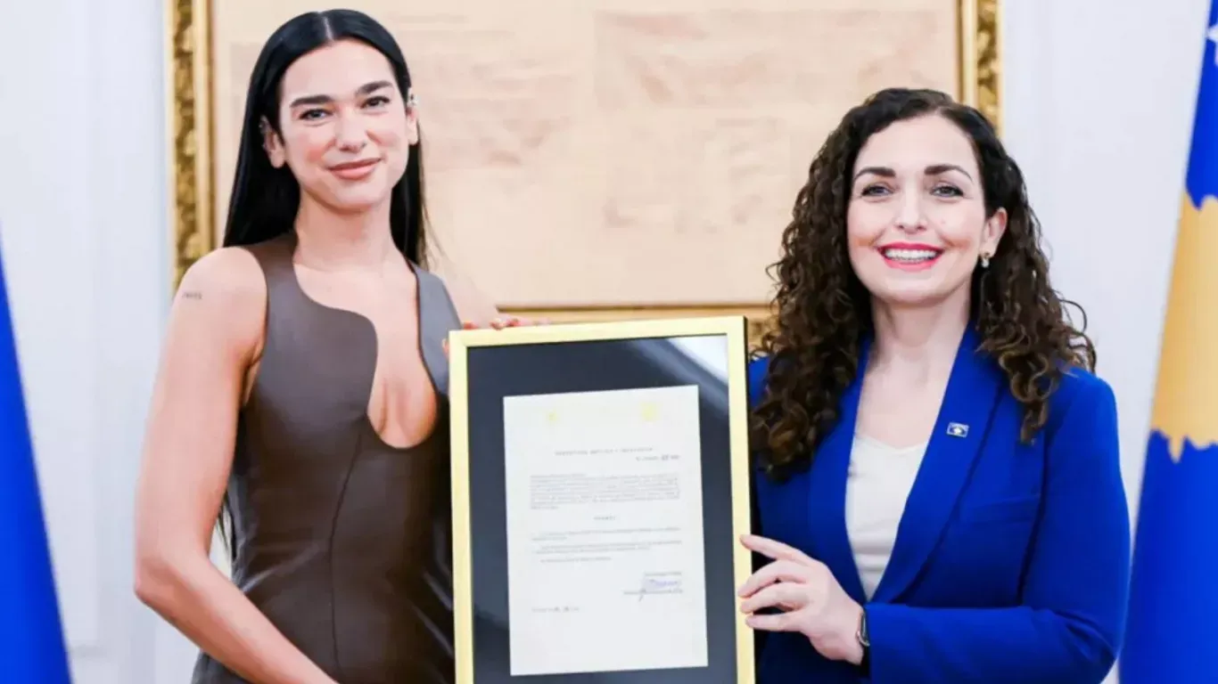 Dua Lipa granted Kosovan citizenship: ‘It feels like my two sides are now one’